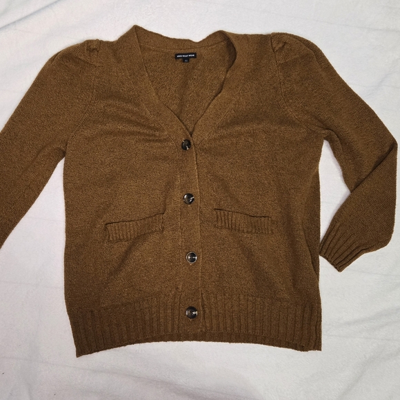 Who What Wear Sweaters - who what wear brown cardigan